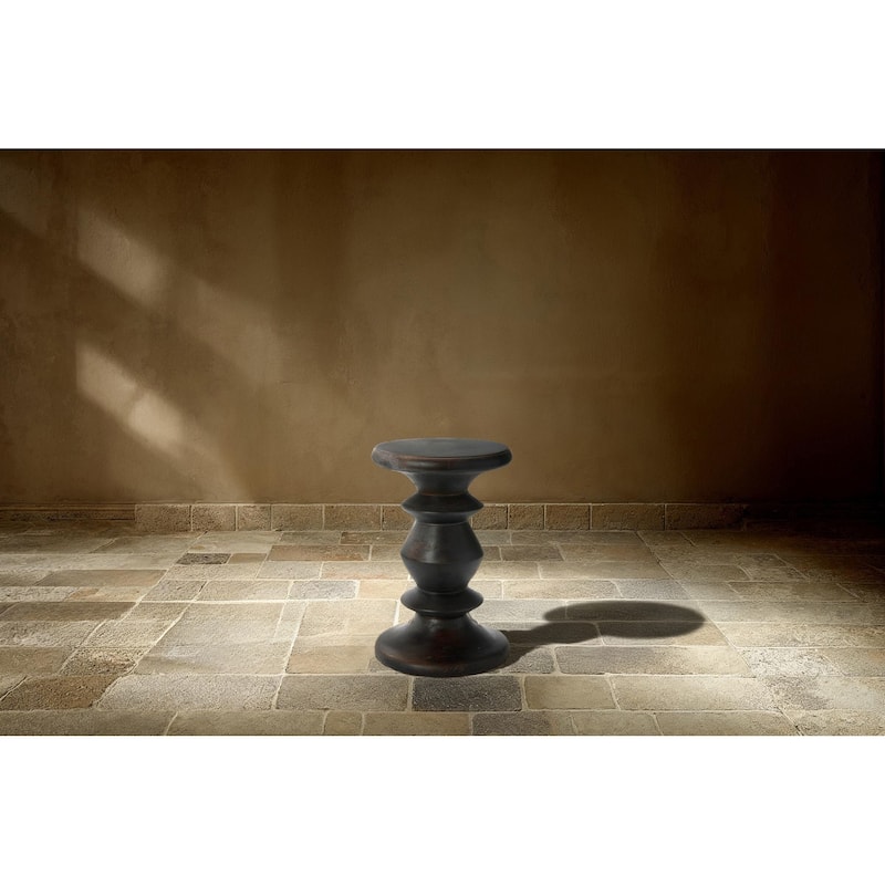 Berns Mid Century Modern Solid Wood End Table or Stool