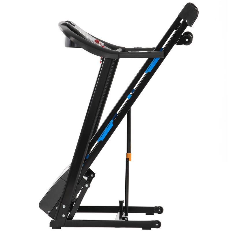 Home Foldable Treadmills, Automatic Incline Electric Treadmill, 3.5HP Fitness Treadmills with Bluetooth Speaker and Pulse Sensor