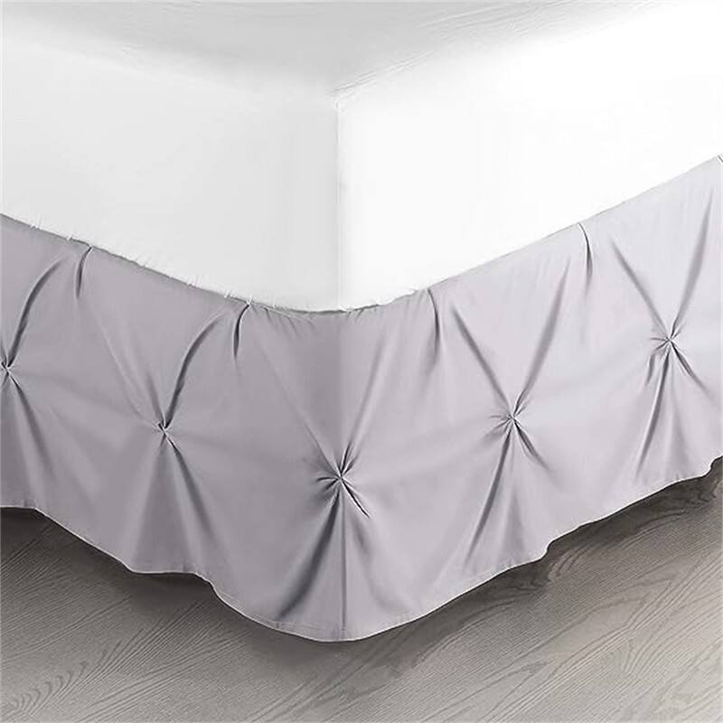 Pinch Pleat Bed Skirt