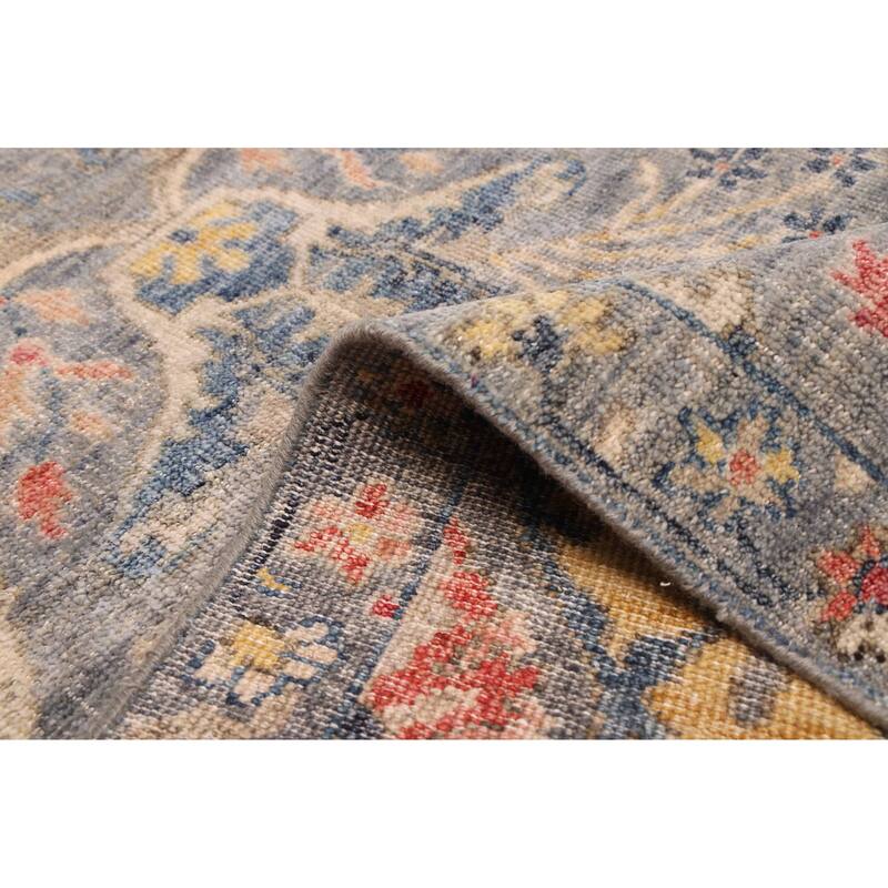 ECARPETGALLERY Hand-knotted Heritage Dark Grey Wool Rug - 3'1 x 5'1