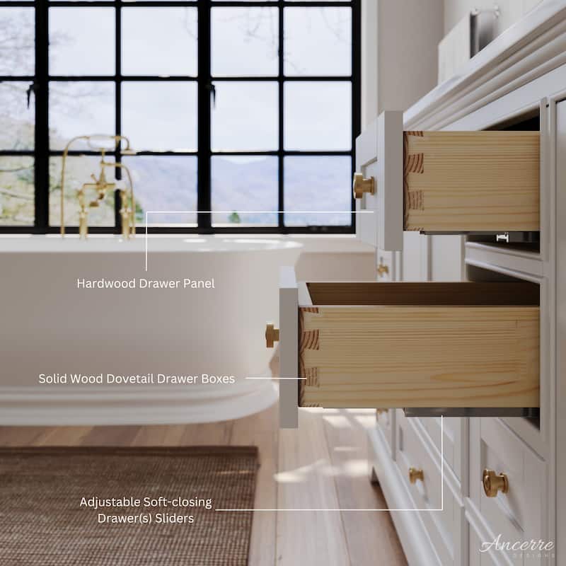 Ancerre Designs Audrey Bathroom Vanity Set