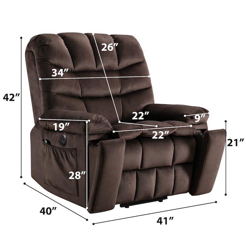 Ebello Good comfort for the elderly chair with massage heating function