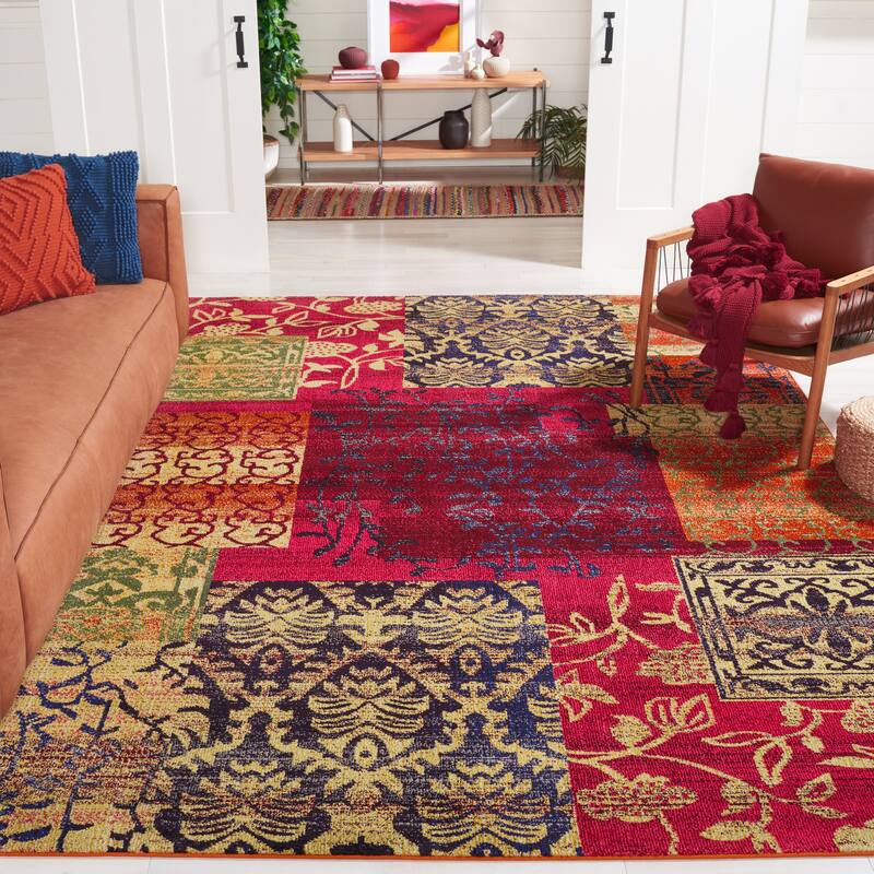 SAFAVIEH Monaco Njomeza Distressed Boho Rug