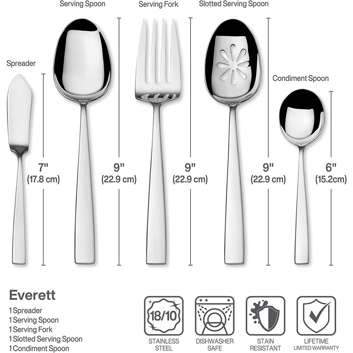 101Piece 18/10 Stainless Steel Flatware Set, Service For 12 On Sale Bed Bath & Beyond