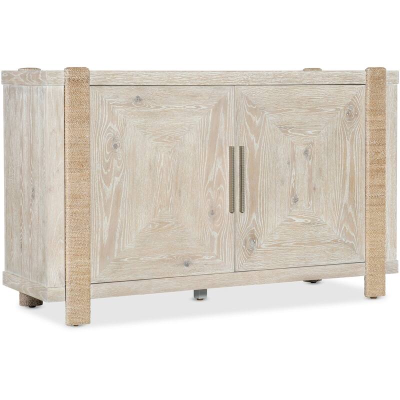 Hooker Furniture 7228-75013-80 Seaside 57" Wide Oak Sideboard with - Light Wood
