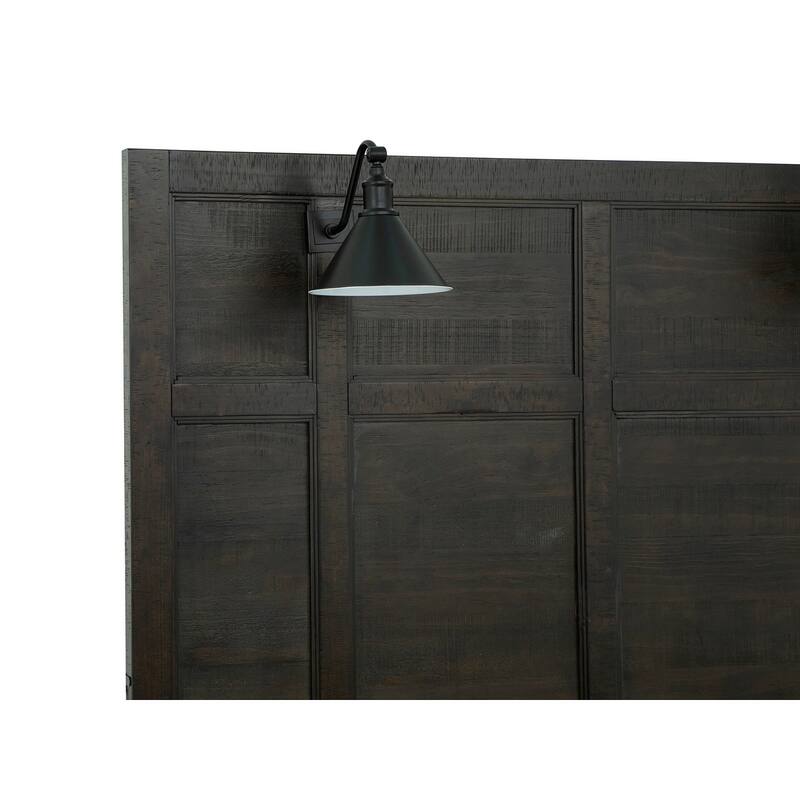 Magnussen Home Westley Falls Graphite Lamp Panel Bed