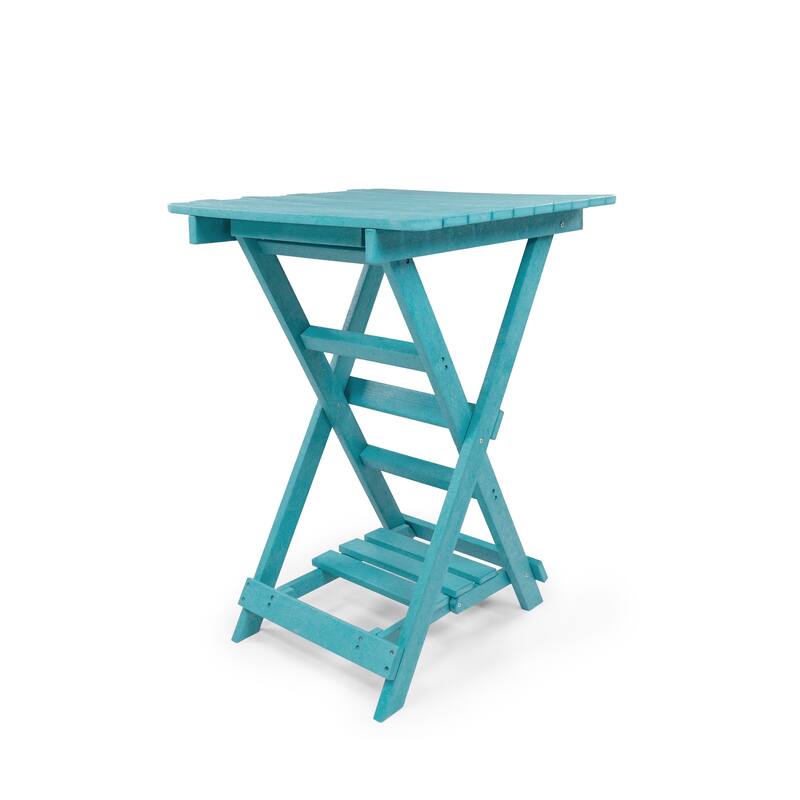 Key West Fully Assembled All-Weather Outdoor Folding Bar Set - 5-piece