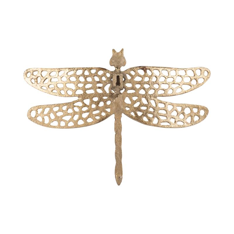 Sagebrook Home Whimsically Crafted Dragonfly Figurine, Elegant Home Decor Accent, Intricate Detail