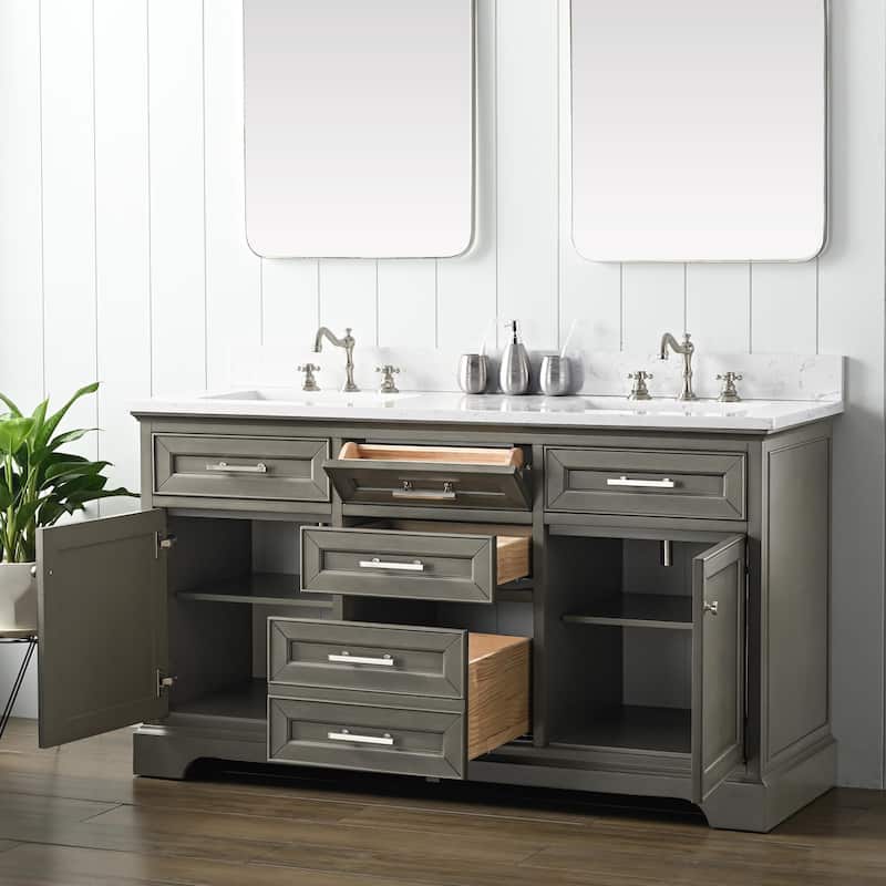 Sudio Design Thompson 60" Double Bathroom Vanity