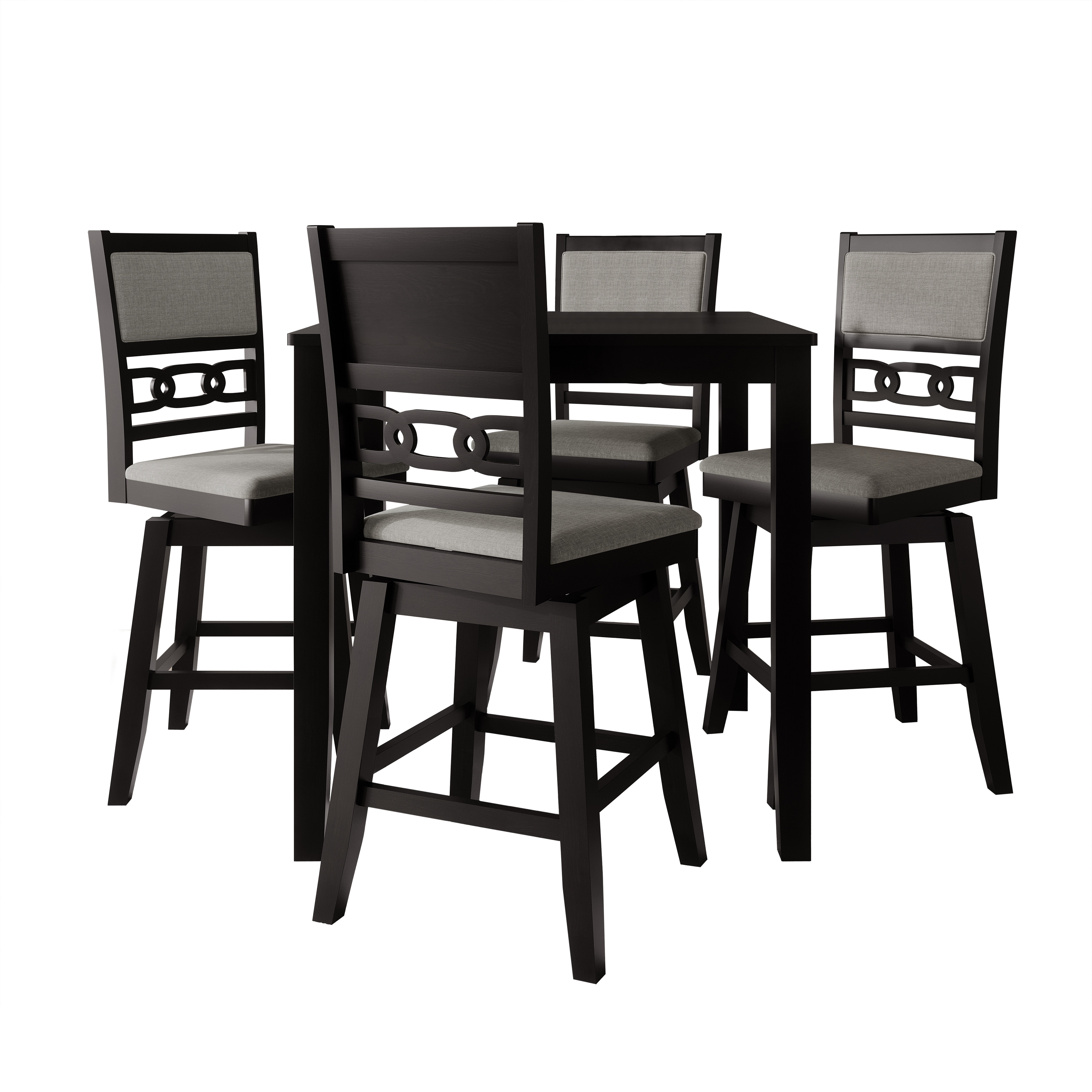 CraftPorch Luxury Swivel Counter Dining Set
