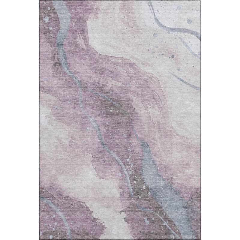Premium Washable Super Soft Abstract Contemporary Mayfield Rug