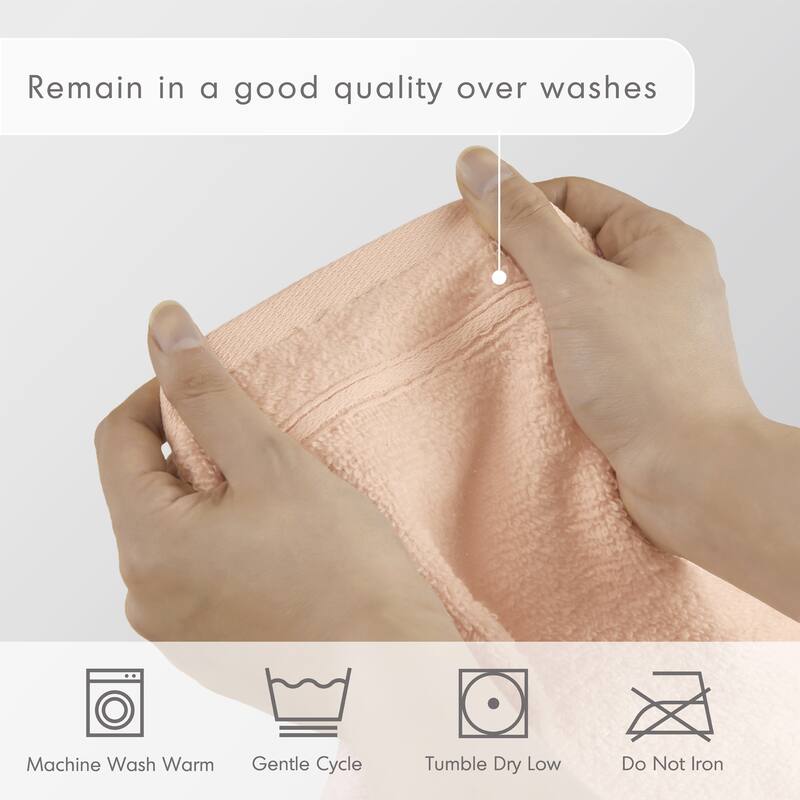 Chelsea Square 400GSM Essential Bundle Quick Dry 100% Cotton 12pc Towel Set