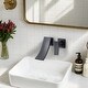 preview thumbnail 2 of 29, WOWOW Single Handle Wall Mounted Bathroom Basin Faucet