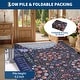 preview thumbnail 4 of 38, Garvee Vintage Mandala Floral Print Area Rug