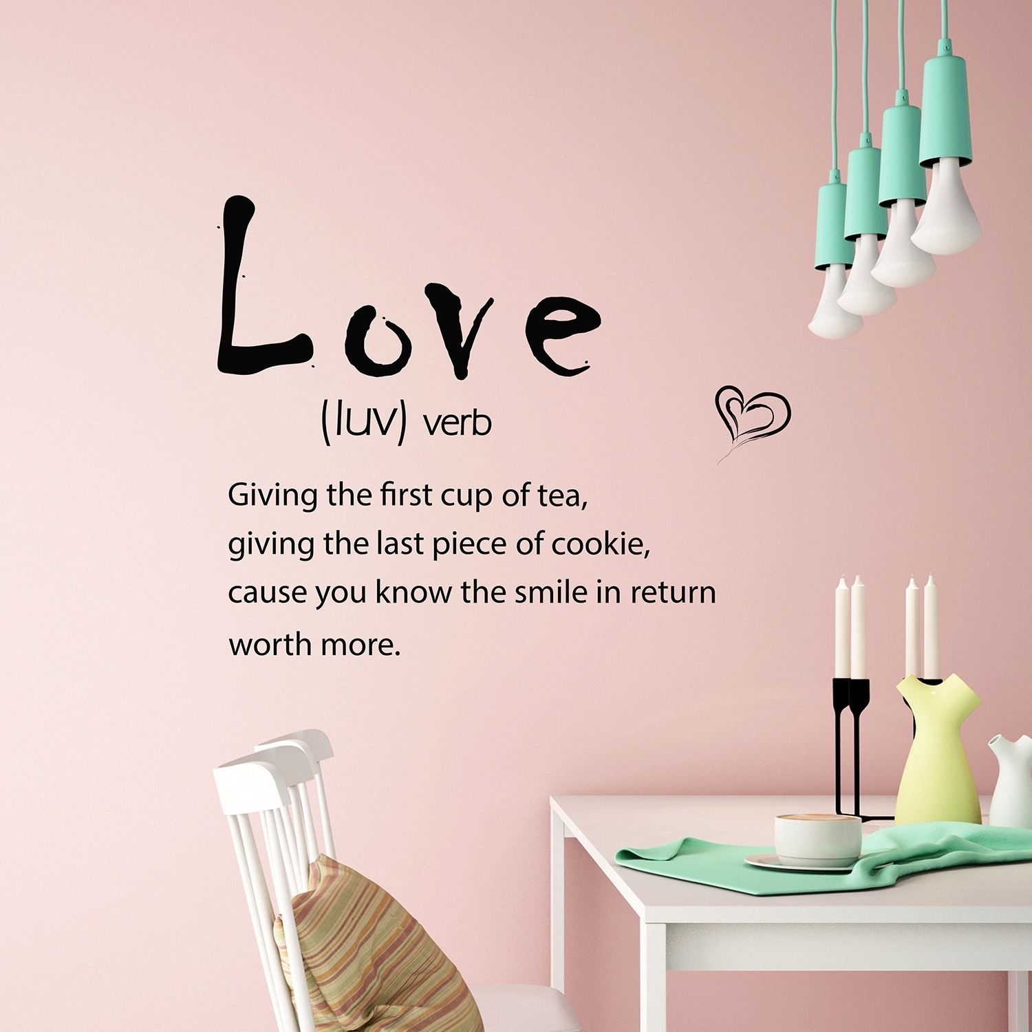 house sticker decor