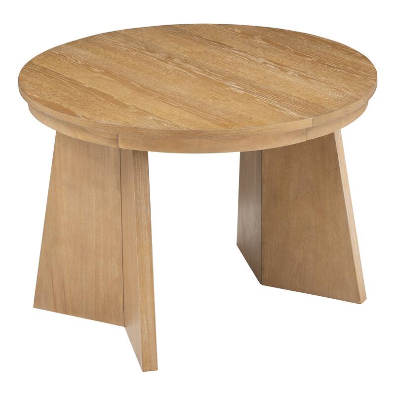 Extendable Dining Table with 16-inch Leaf