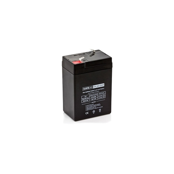 Replacement AGM SLA Battery 6V-4.5Ah (Single Pack) Replacement AGM SLA Battery