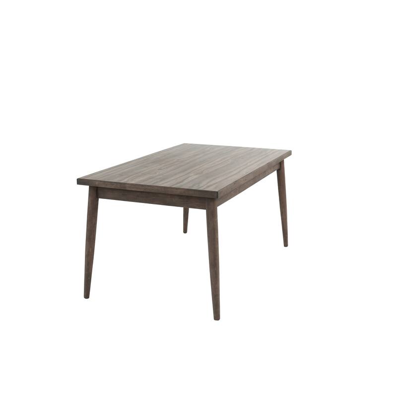 Walnut Finish Melamine Dining Table For Kitchenroom