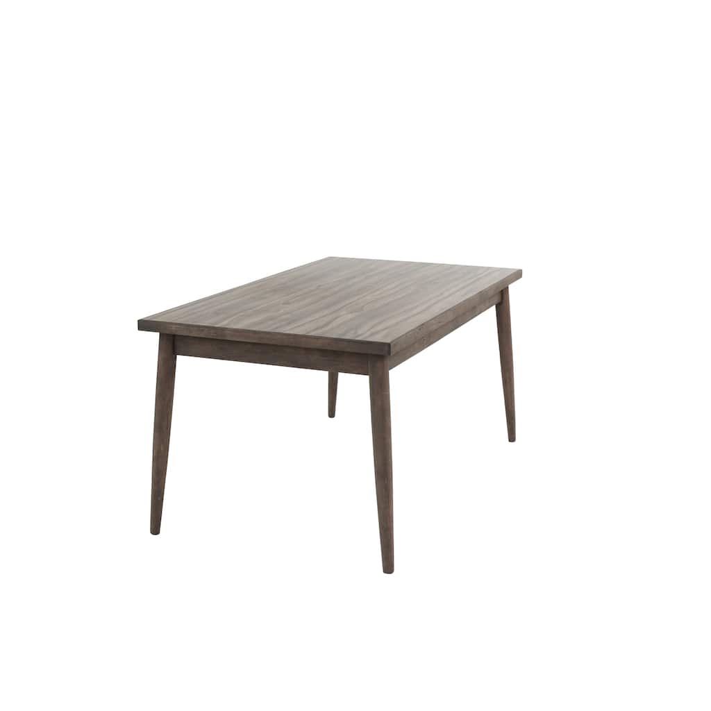 Walnut Finish Melamine Dining Table For Kitchenroom