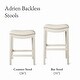 preview thumbnail 14 of 98, Maven Lane 31" Adrien Saddle Kitchen Bar Height Stool - N/A