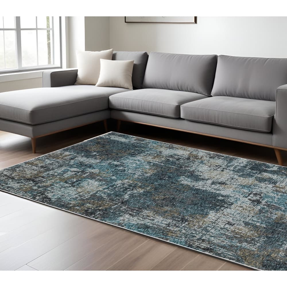HomeRootsAbstract Modern Runner Area Rug