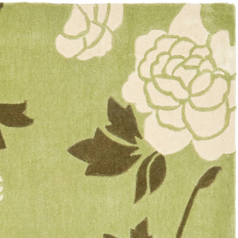 SAFAVIEH Handmade Modern Art Gudula Modern Polyester Rug