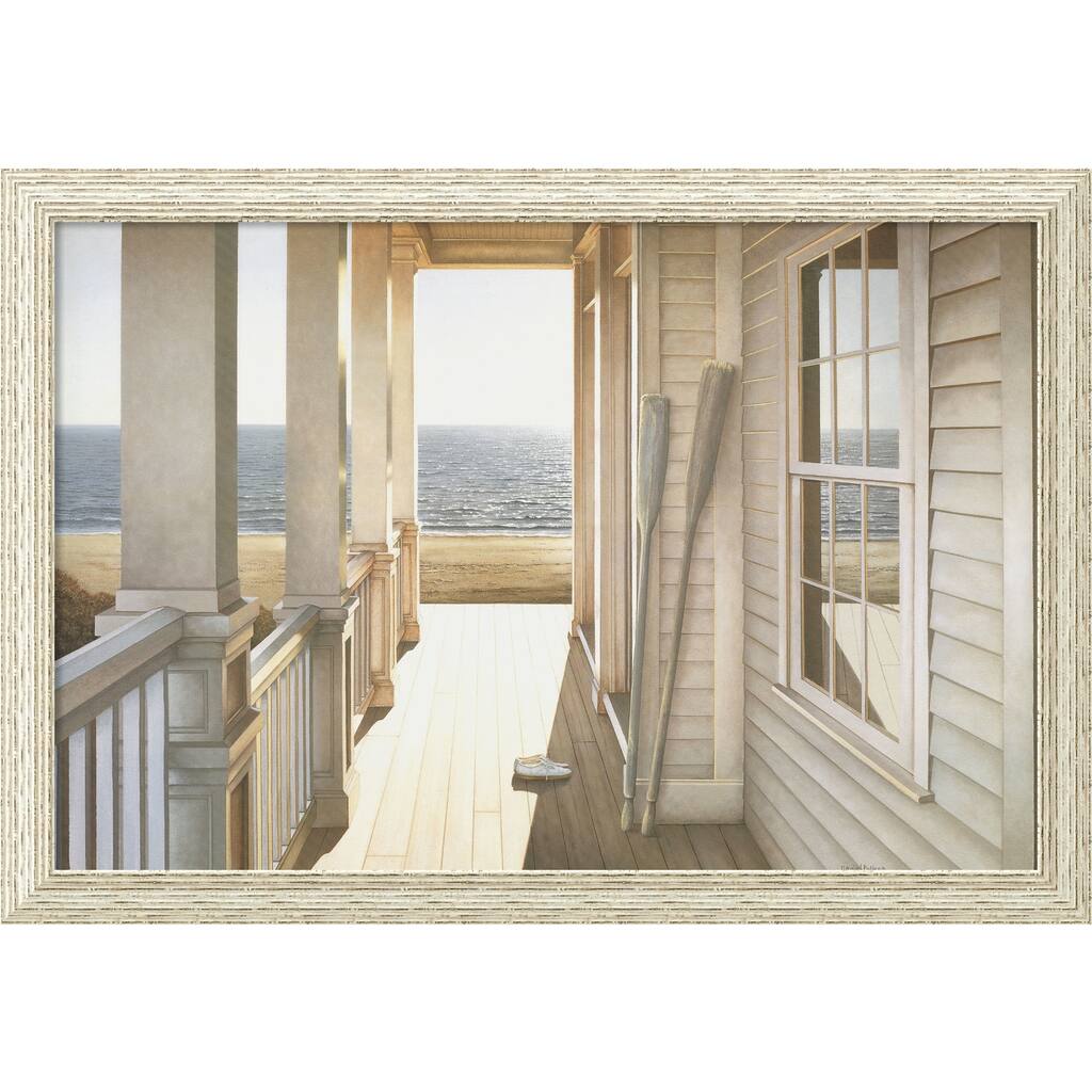 Framed Art Print Nighthawks, 1942 by Edward Hopper 38 x 26-inch