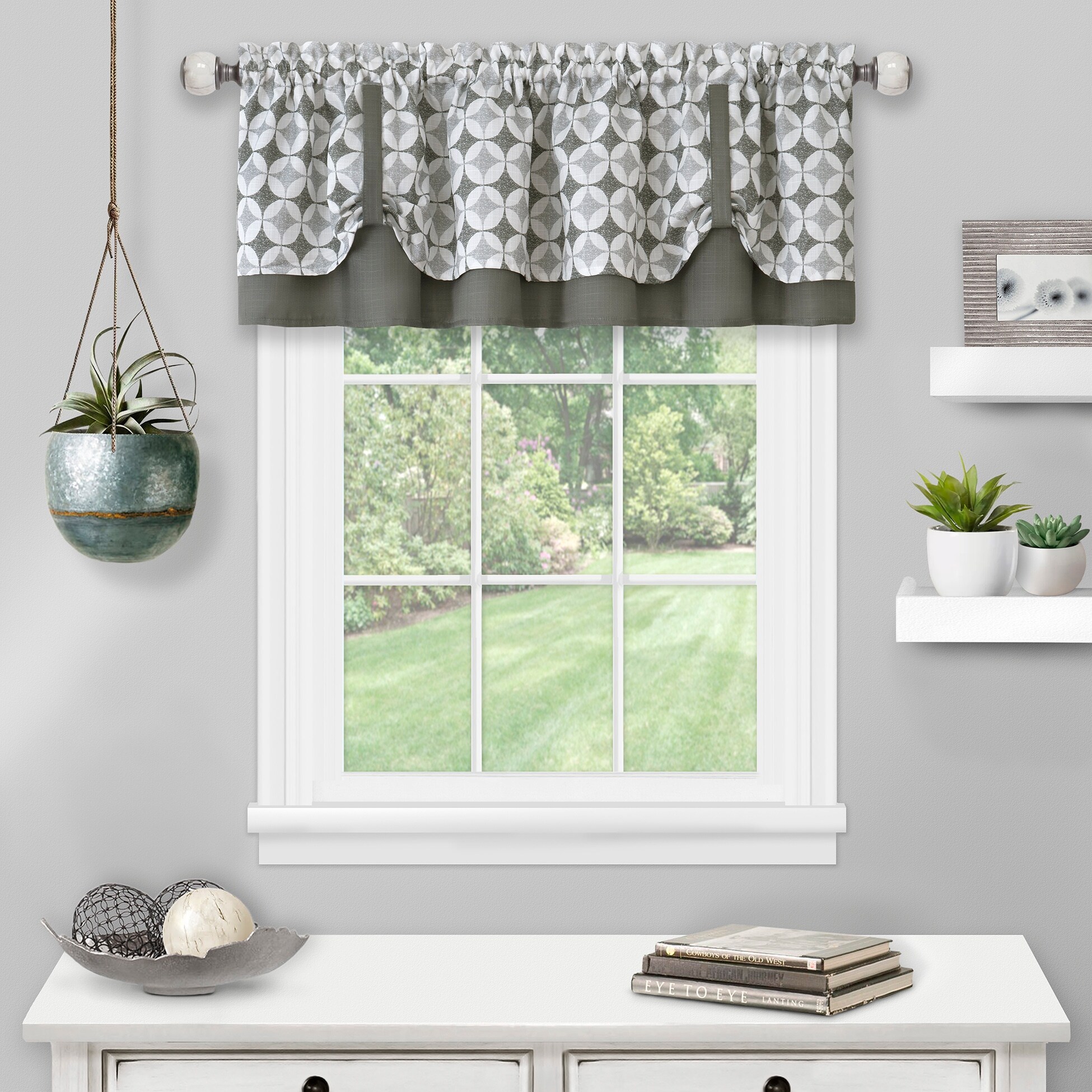 Luxurious Old World Style Lace Kitchen Curtains- Tiers OR Valance in Cream