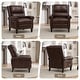 preview thumbnail 20 of 46, HOMYKA Upholstered Chaise Lounge with Nail Trim for Living Room