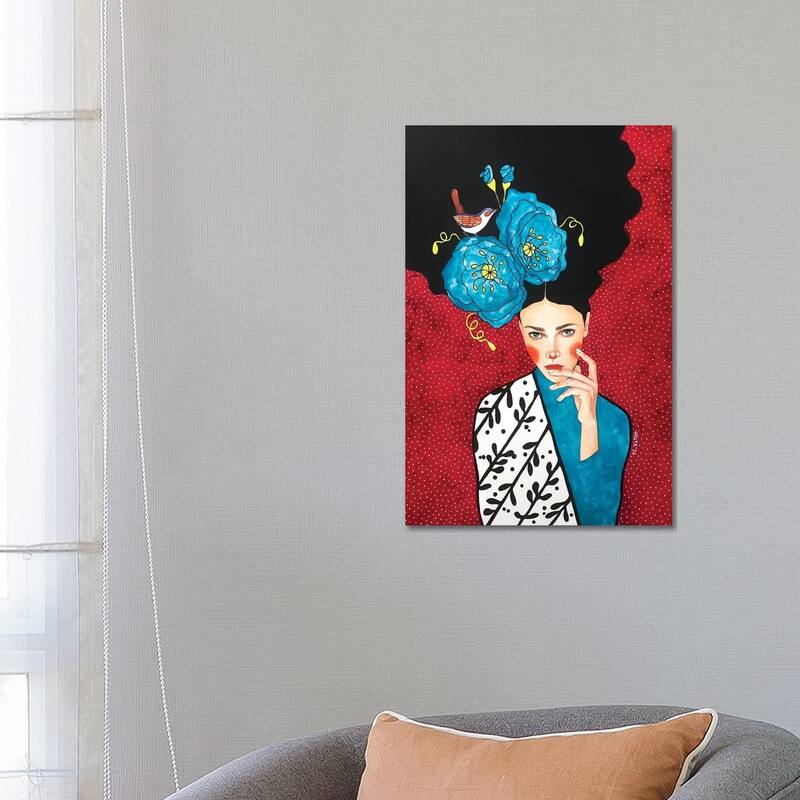 iCanvas "No Words Left" by Hulya Ozdemir Canvas Print - 26x18x1.5