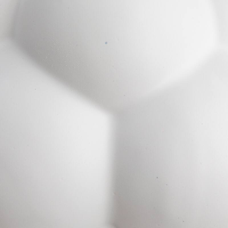 Stoneware Vase with Raised Dots and Matte Finish - 8.1"L x 8.1"W x 8.3"H