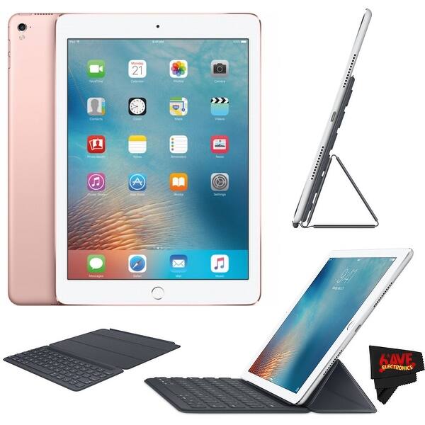 Shop Black Friday Deals On Apple Ipad Pro 9 7 256gb Wi Fi Rose Gold Original Apple Smart Keyboard For Ipad Pro 9 7 Inch Mm2l2am A Rose Gold Overstock 22367196