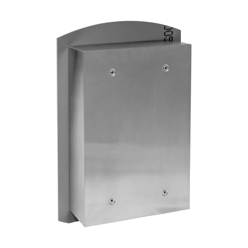 Stainless Steel Medicine Cabinet with Mirror 24" x 16" Triple Shelf Medicine Cabinet with Mounting Hardware