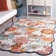 preview thumbnail 3 of 33, SAFAVIEH Handmade Jardin Fadya Country Wool Rug 8' x 10' - Ivory/Rust - Rectangle