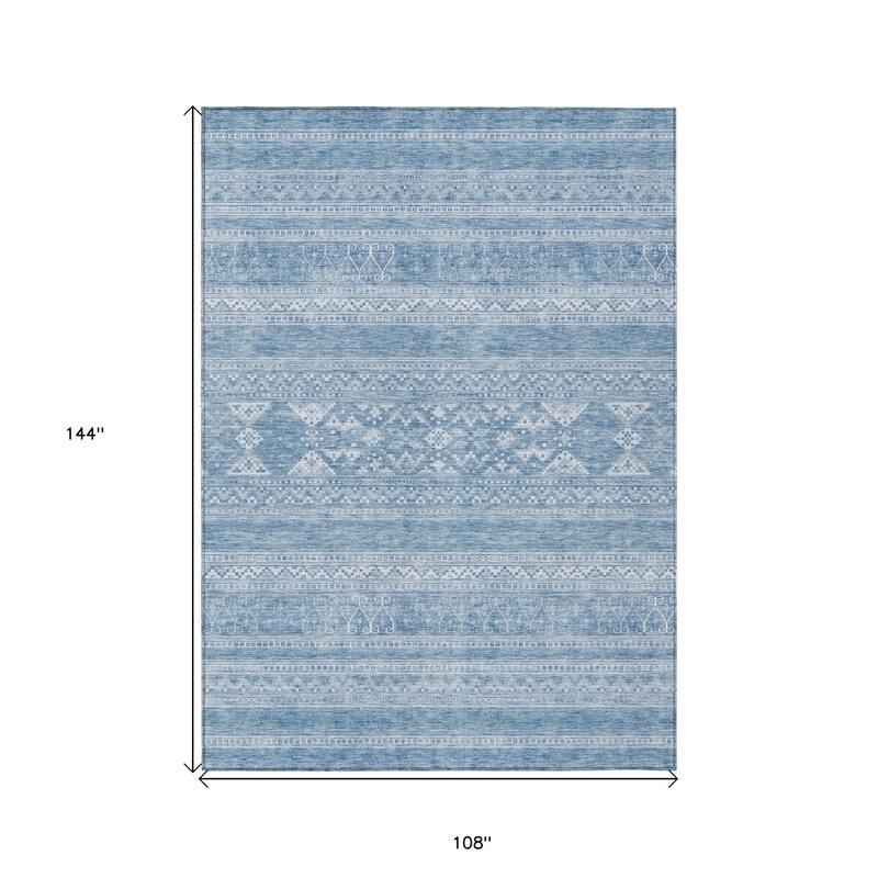 HomeRoots Southwestern Transitional Rectangle Outdoor Rug