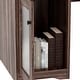 preview thumbnail 30 of 47, L Shaped Desk with File Cabinet and Hutch, Home Office Corner Computer Desk with Drawers and Charge Station