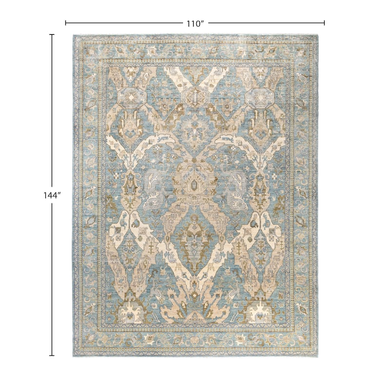Serapi One-of-a-Kind Hand-Knotted Area Rug - Gray - 9' 2" x 12' 0"