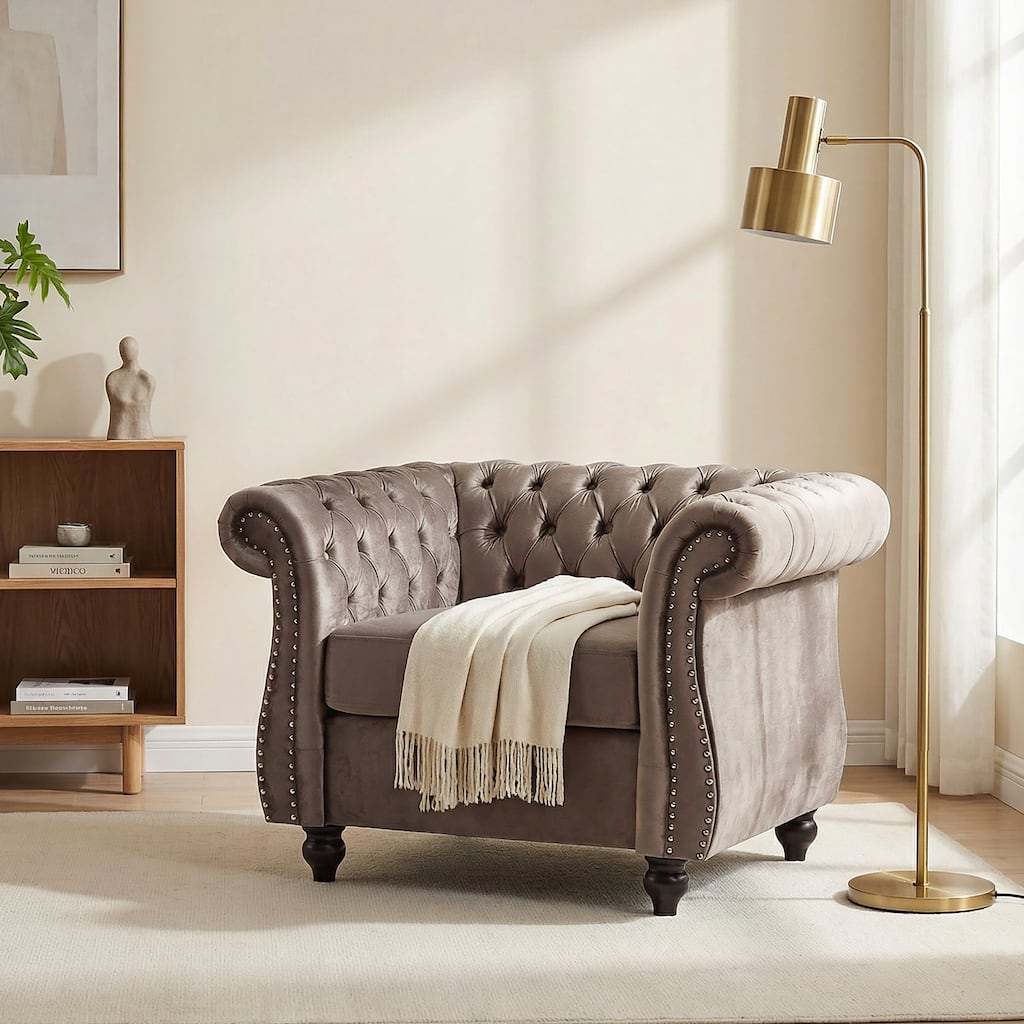 Westminster Chesterfield Club Chair by Christopher Knight Home