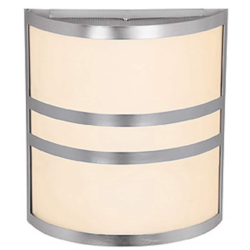 Access Lighting Artemis Brushed Steel LED Wall Sconce with Opal Glass