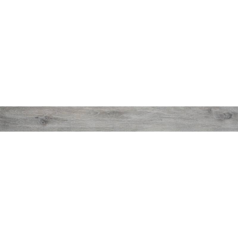 Pike 6x48 Hickory Grey SPC Matte Wood Look Plank Vinyl Tile - Floor & Wall - Large Format