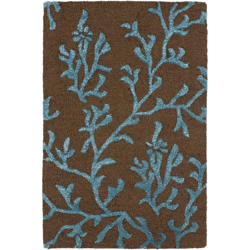 SAFAVIEH Handmade Soho Destinee Ferns N.Z. Wool Rug