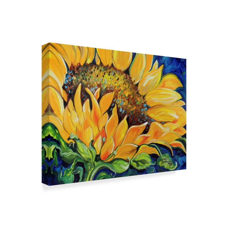 Marcia Baldwin 'Sunflower September' Canvas Art