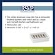 preview thumbnail 6 of 4, Stoneware Soap Dish and Stainless Steel Tray - White