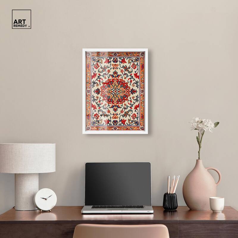 Morrocan Garden II Shadowbox by Art Remedy
