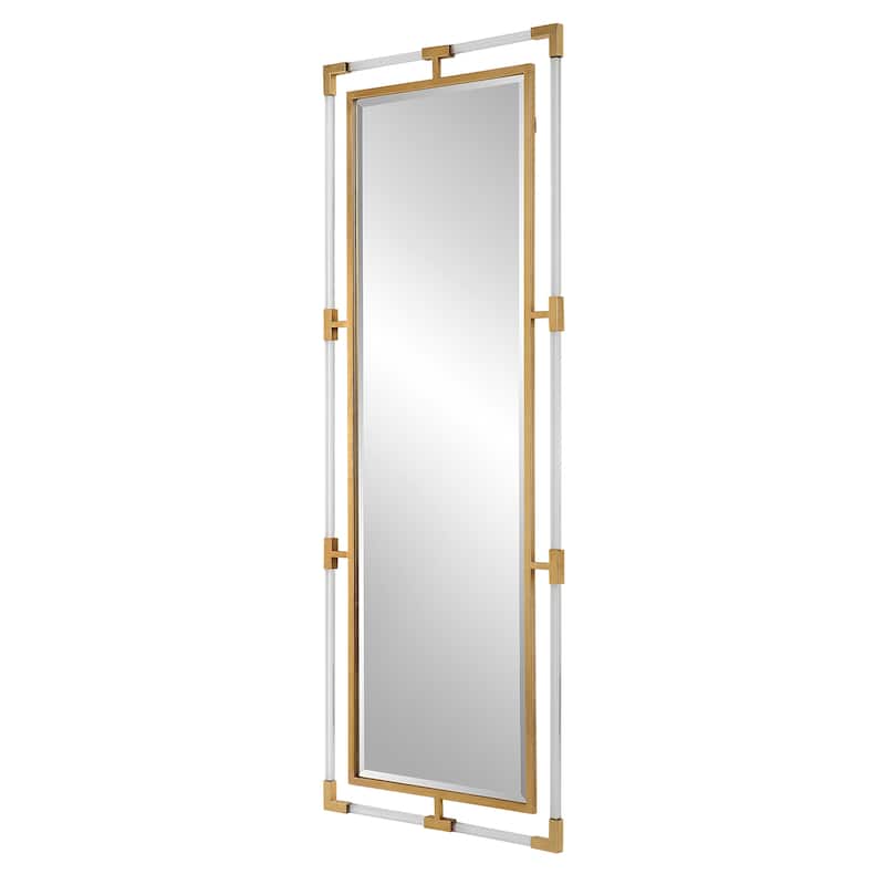 Uttermost Balkan Gold Tall Mirror - 28"W x 75"H x 1"D