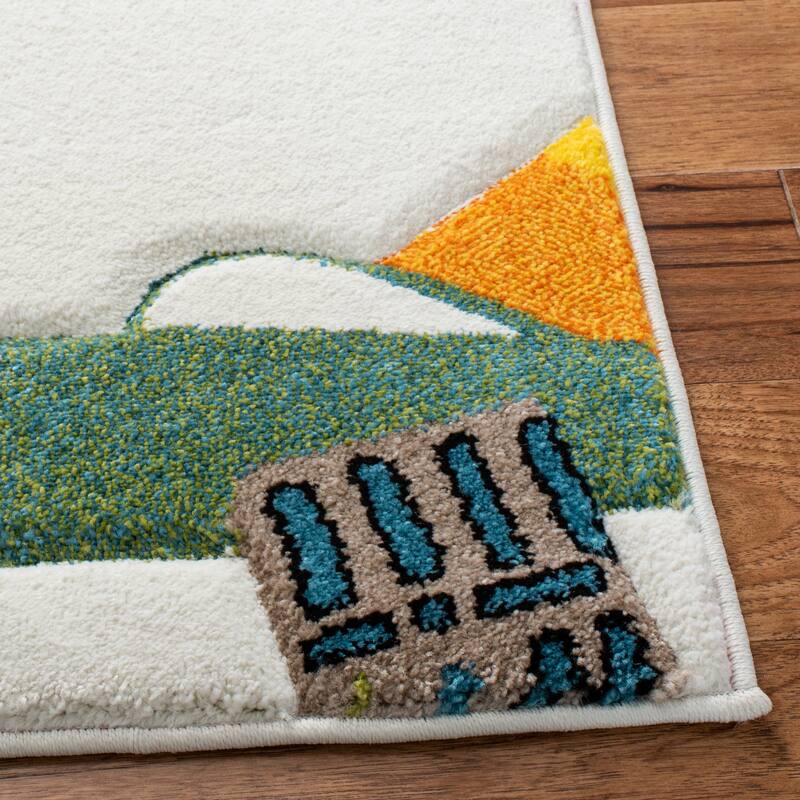 SAFAVIEH Carousel Kids Ardak Airplane Rug
