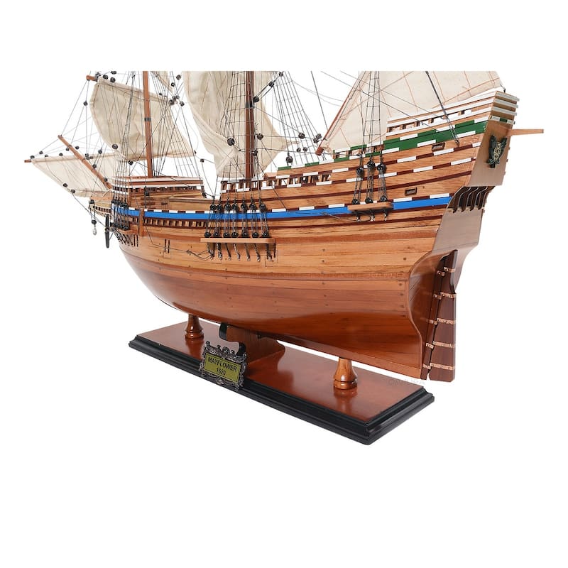 Majestic Mayflower Combo: A Model Ship and Iconic T-Shirt