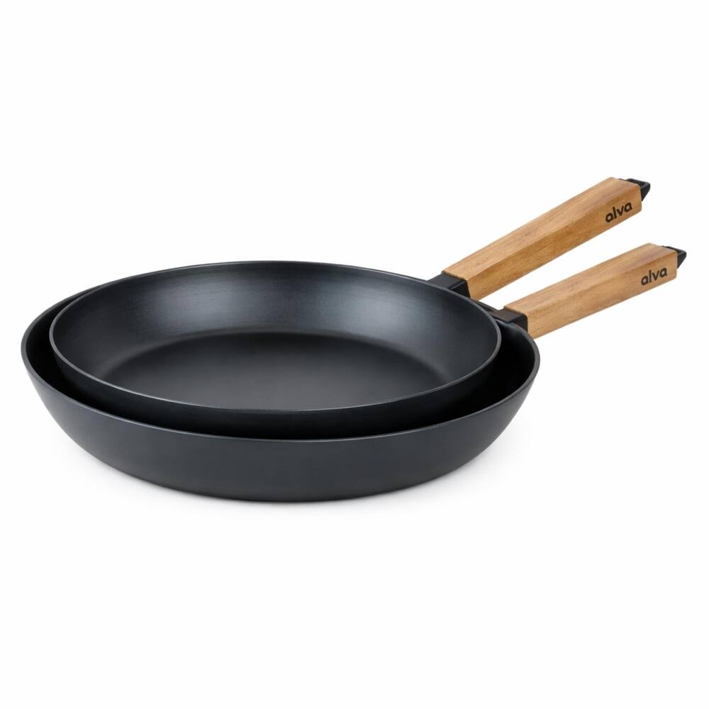 Alva Forest Carbon Steel Pan Pre-Seasoned with Natural Mineral Oil