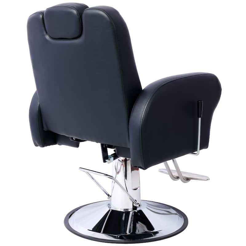 Artist hand Hair Barber Chair,Heavy Duty Hydraulic Spa Furniture Shampoo Reclining Extra Wider Seat Beauty Hair Salon Equipment