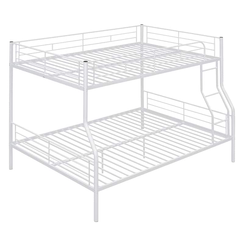Full XL Over Queen Metal Bunk Bed